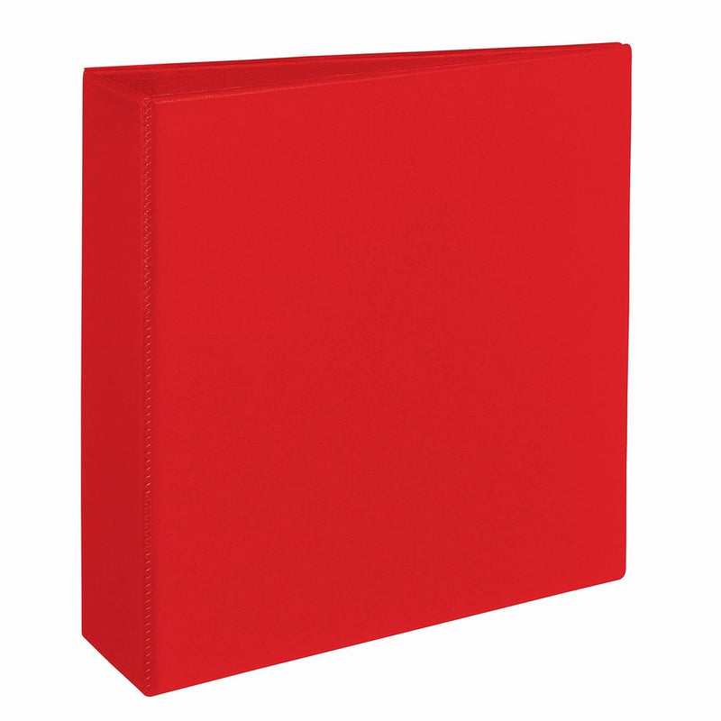 Avery Heavy-Duty Binder with 3-Inch One Touch EZD Ring, Red (79583)