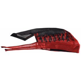 Zanheadgear Vented Flydanna Bandanna, 100% Polyester Mesh, Red Flames