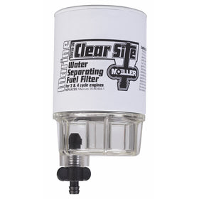 Moeller Clear Site Water Separating Fuel Filter System Replacement Filter and Water Collecting Bowl