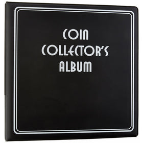 BCW 1-ALB3C-CN-BLK 3 In. Album-Coin Collectors-Black