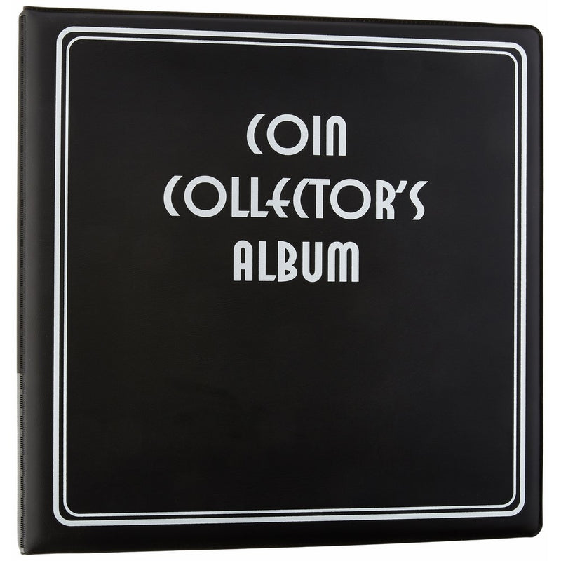 BCW 1-ALB3C-CN-BLK 3 In. Album-Coin Collectors-Black
