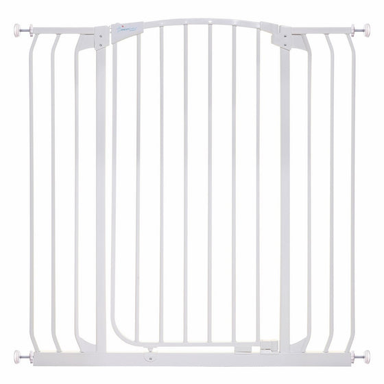 Dreambaby Chelsea Extra Tall and Wide Auto Close Security Gate in White