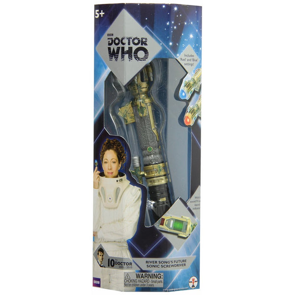 Underground Toys Doctor Who River Song Future 10th Series 4 Sonic Screwdriver