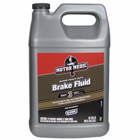 Niteo Motor Medic M4334 DOT 3 Super Heavy Duty Brake Fluid - 1 Gallon