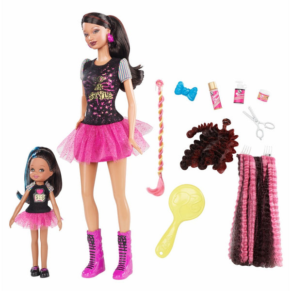 Barbie So In Style Locks Of Looks Trichelle And Janessa Dolls
