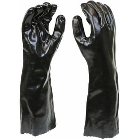 West Chester 12018 Chemical Resistant PVC Coated Work Gloves: 18" Length, One Size Fits Most, 1 Pair
