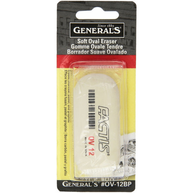 General Pencil Factis Soft Oval Eraser-