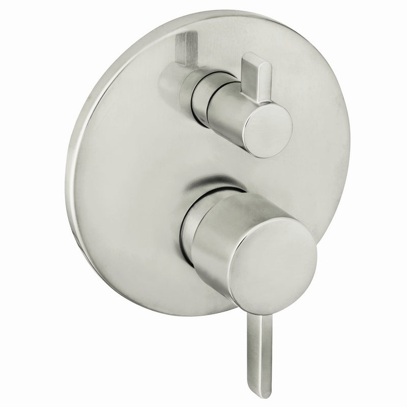 Hansgrohe 04447820 S Trim Pressure Balance with Diverter, Brushed Nickel