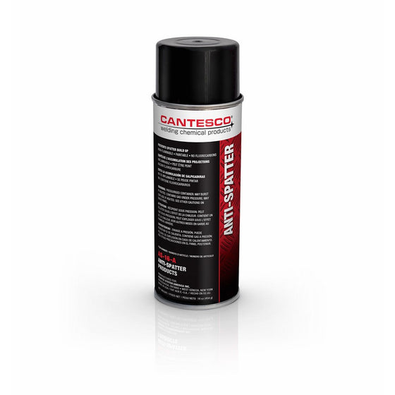 CANTESCO AS-16-A Red Heavy Duty Solvent Based Anti-Spatter, 16 oz Box/Aerosol Cans