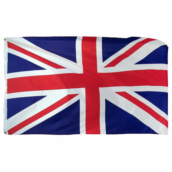 Online Stores United Kingdom Printed Polyester Flag, 3 by 5-Feet