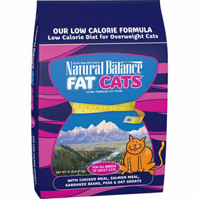 Natural Balance Fat Cats Low Calorie Dry Cat Food, 15-Pound
