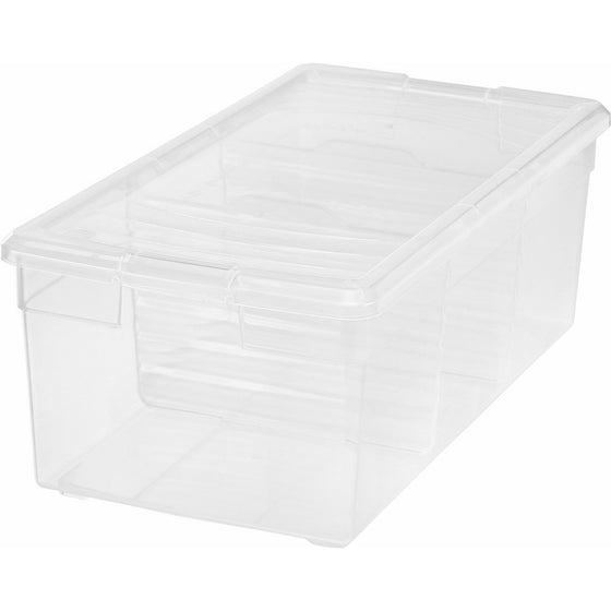 IRIS Media Storage Box, 6 Pack, Clear