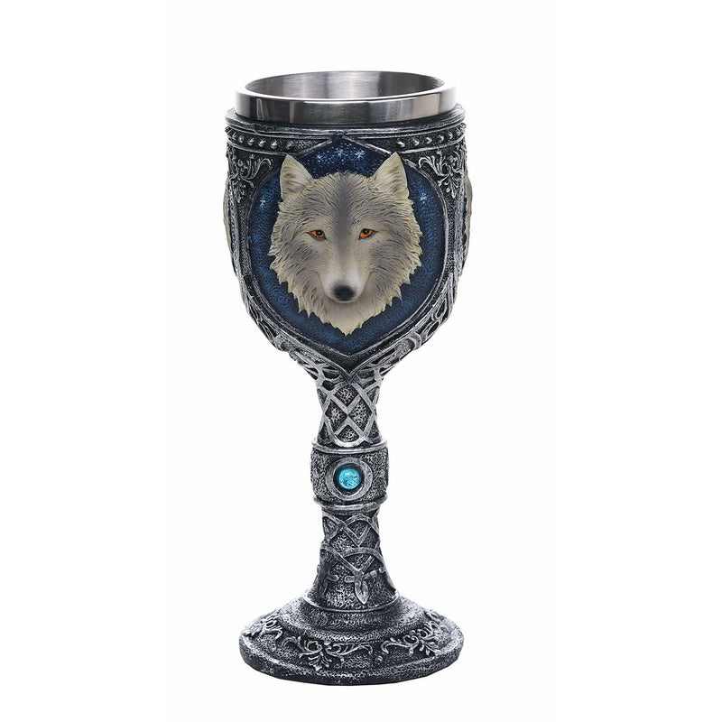 Lone Wolf Celtic Magic 7oz Wine Chalice Goblet