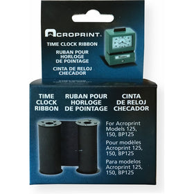 Acroprint 20-0106-002 Standard 125/150 Blue Ribbon, Blue Time Clock Ribbon For Use With Model 125 and Model 150 Acroprint Time Clocks