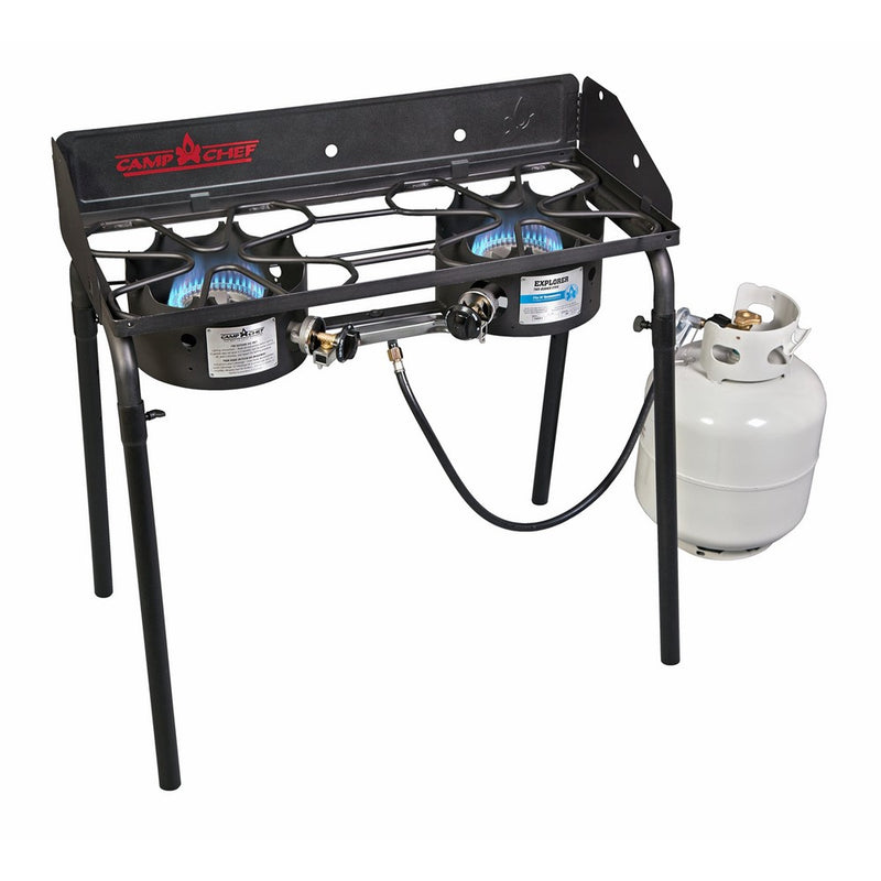 Camp Chef EX60LW Explorer 2 Burner Outdoor Camping Modular Cooking Stove