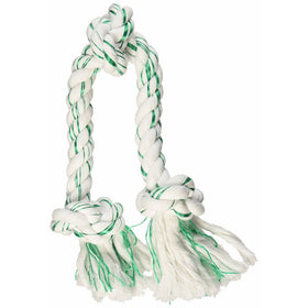 Booda Fresh N Floss 3 Knot Tug Rope Dog Toy, Large, Spearmint