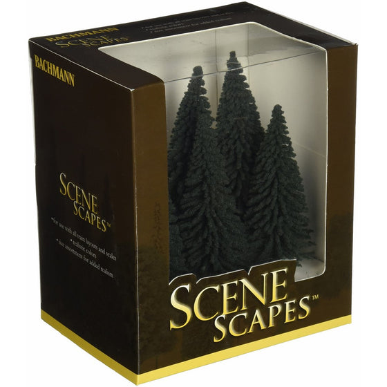 Bachmann Trains 5"- 6" Pine Trees - 6 Per Box