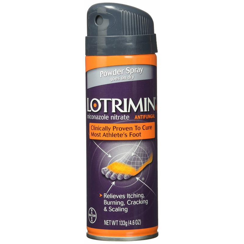 Lotrimin AF Athletes Foot Powder Spray, 4.6 oz