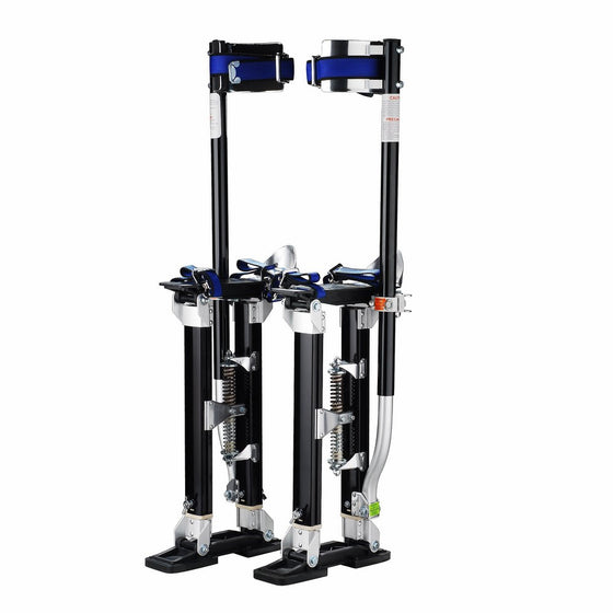 Pentagon Tools 1116 Black Drywall Stilt 18-30 Pentagon Tool Professional 18"-30" Black Drywall Stilts Highest Quality