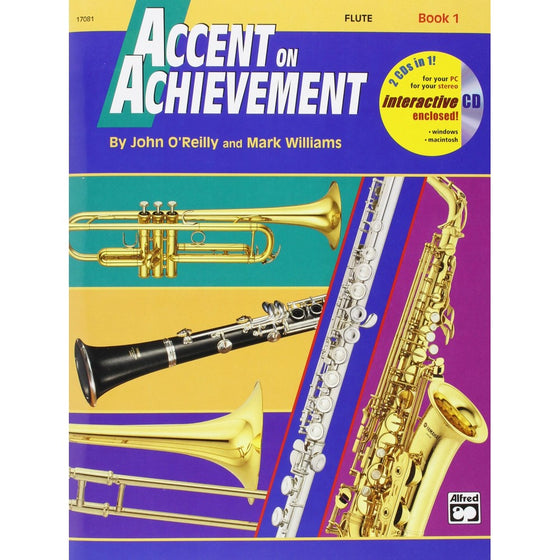 Accent on Achievement - Flute - Book 1 - BkCD