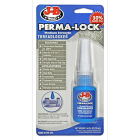 J-B Weld 24213 Perma-Lock Blue Threadlocker - 13 ml