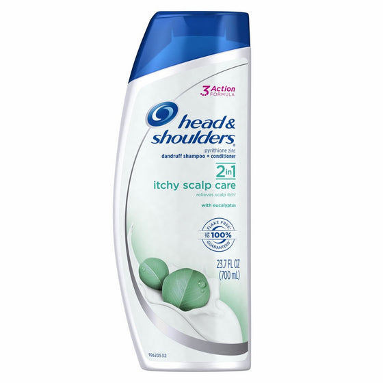 Head and Shoulders Itchy Scalp Care With Eucalyptus 2-In-1 Dandruff Shampoo And Conditioner 23.7 Fl Oz