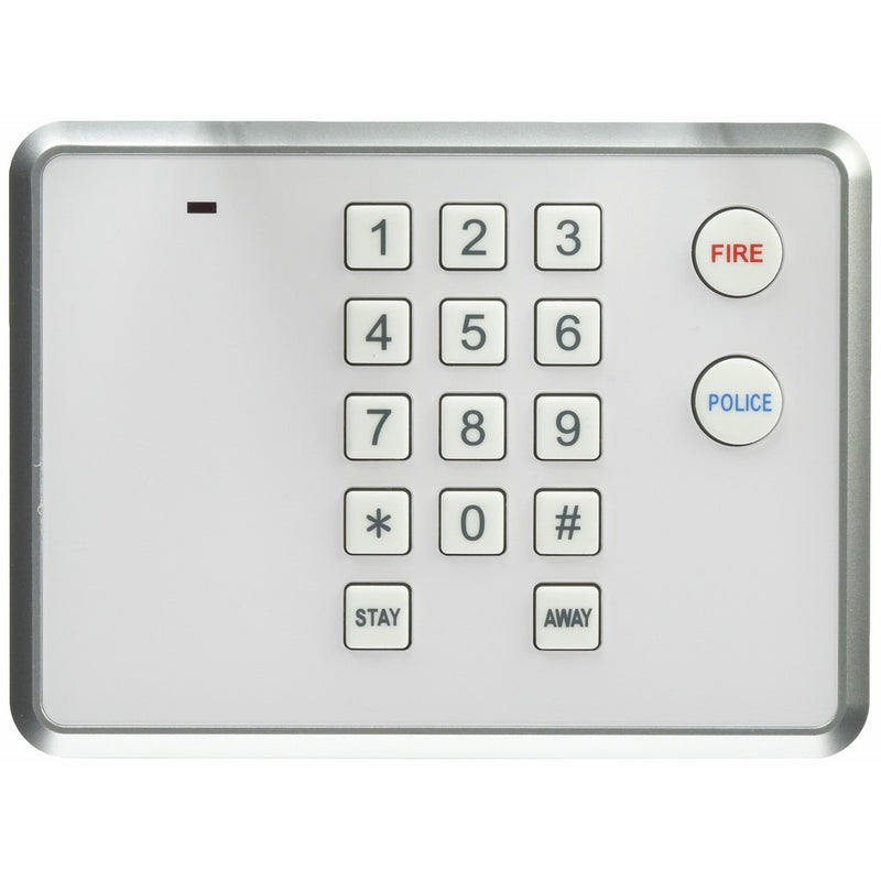 2gig PAD12gig Wireless Keypad ETL Listed (Silver)