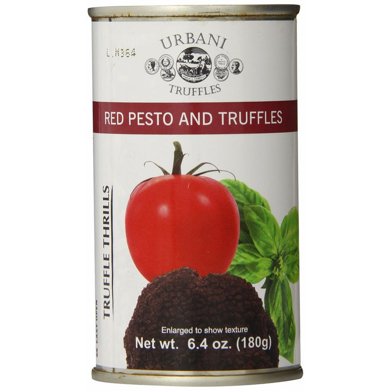 Urbani Truffles Truffle Thrills, Red Pesto and Truffles, 6.4 Ounce Can
