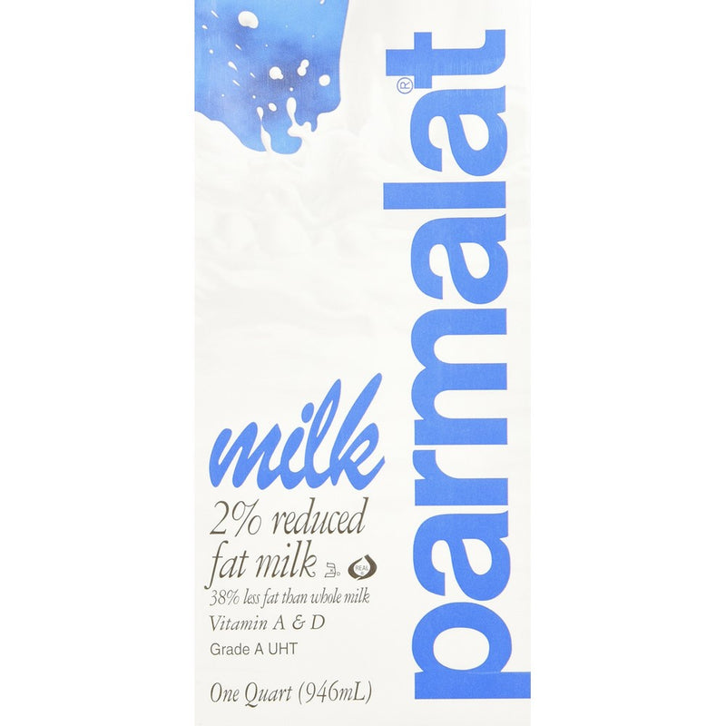 PARMALAT MILK - 2%, 32 OZ (pack of 6)