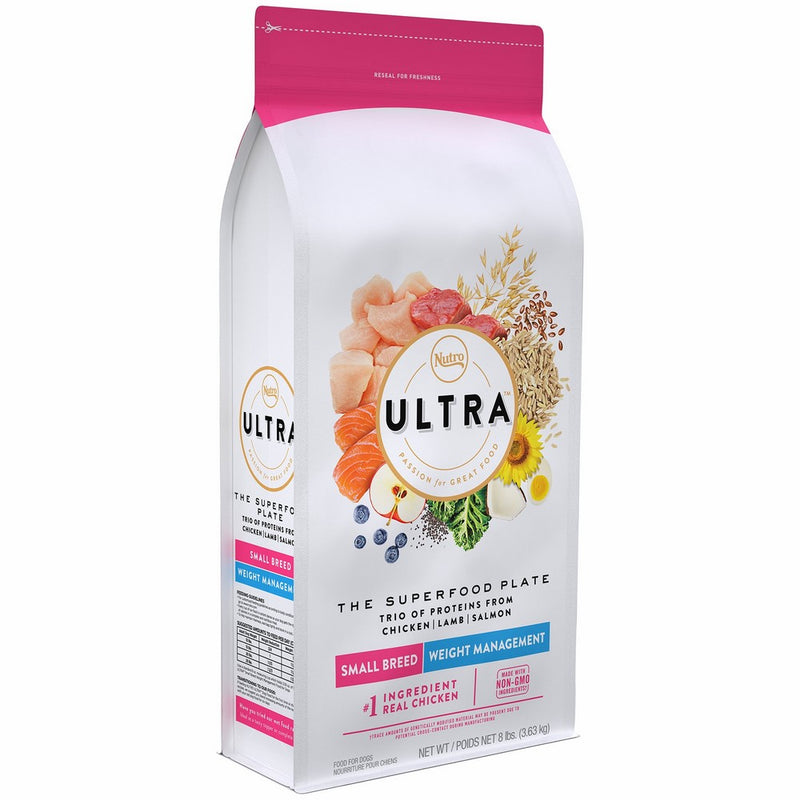 Nutro ULTRA Small Breed Adult Weight Management Dry Dog Food 8 lb. Bag