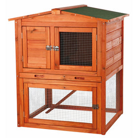 TRIXIE Pet Products Rabbit Hutch with Peaked Roof, Small