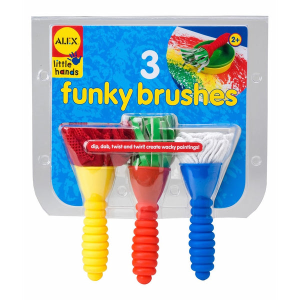 Alex Toys Little Hands 3 Funky Brushes