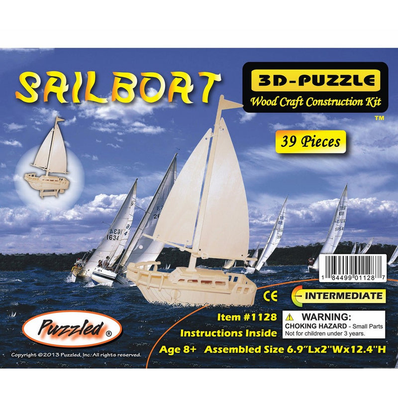 3D Puzzles - Sailboat