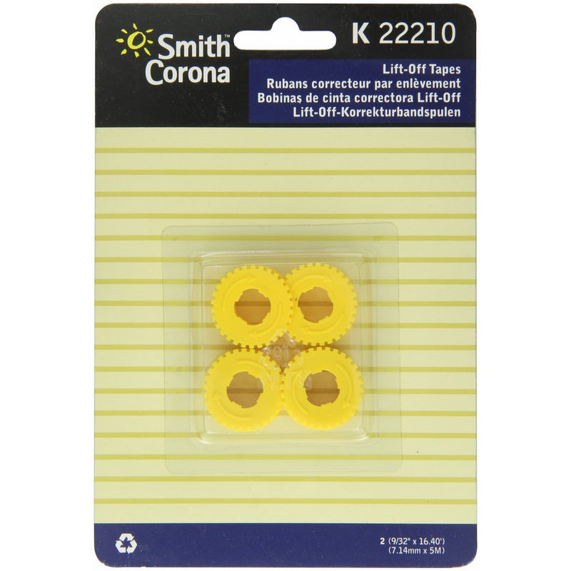 Smith Corona K22210 Lift-Off Correcting Tape Spools, Pack of 2