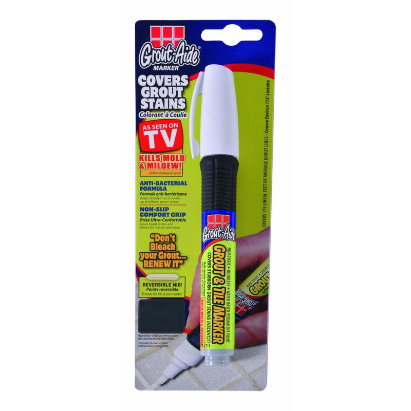 Grout-Aide 05098 Marker, 9.8ml, Charcoal