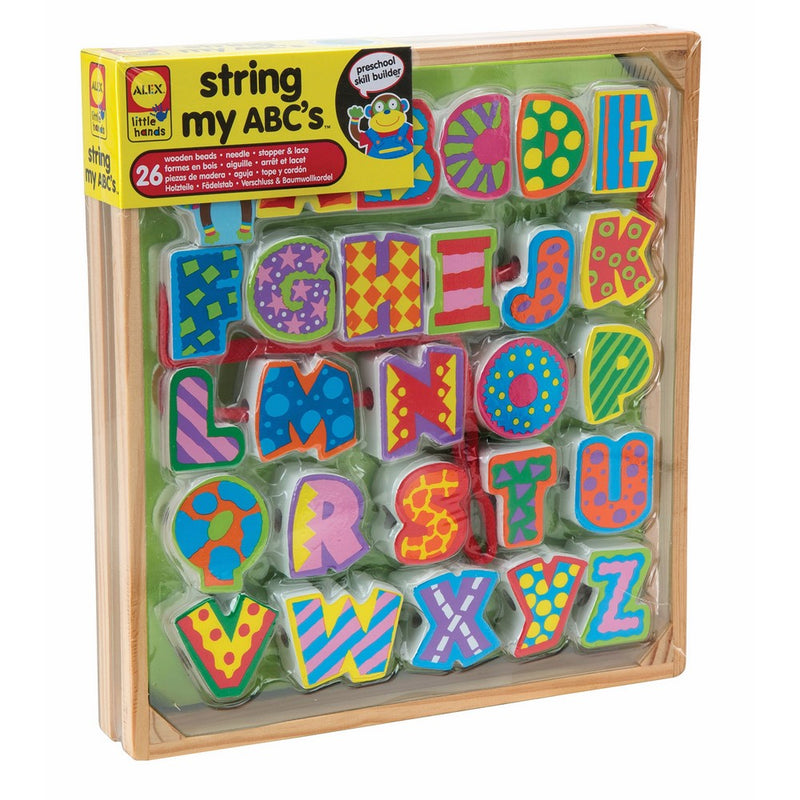 ALEX Toys Little Hands String My ABC's