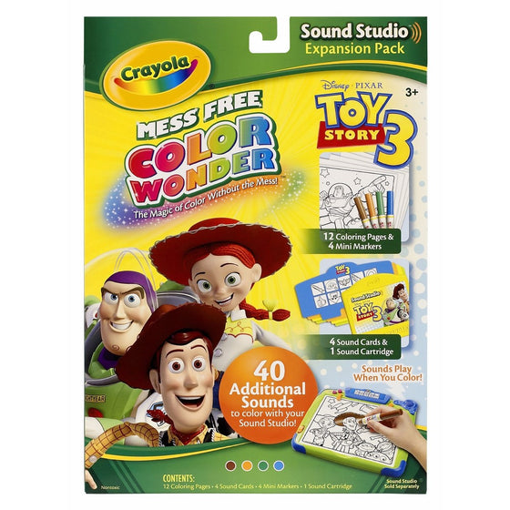 Crayola Color Wonder Sound Studio Disney Toy Story Refills