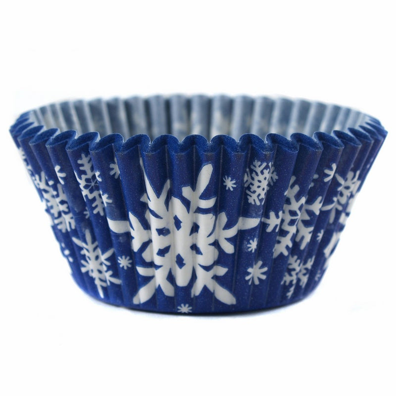 HIC Harold Import Co. 8887-HIC Set Of 32 Cupcake Creations Snowflakes Baking Cup Home Decor Products