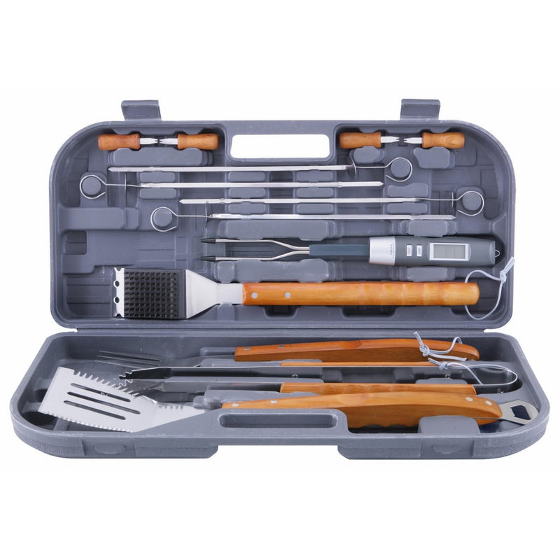 Mr. Bar-B-Q 94122 X 12-Piece Tool Set with Bonus Thermo Fork