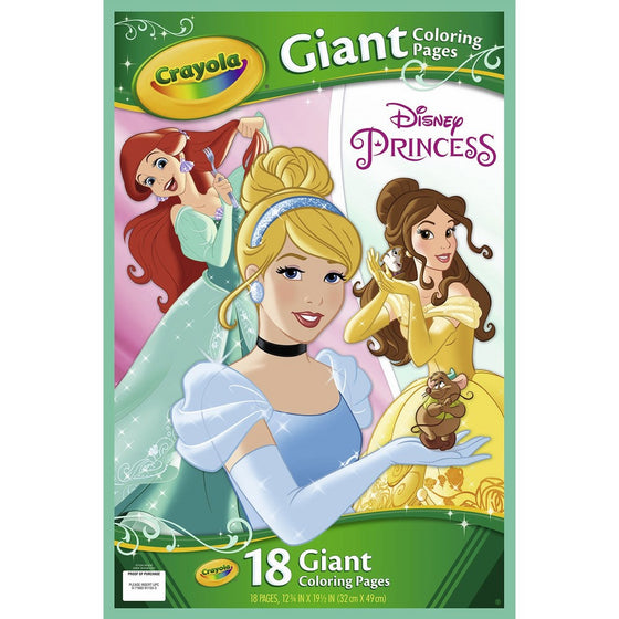 Disney Princess Giant Coloring Pages