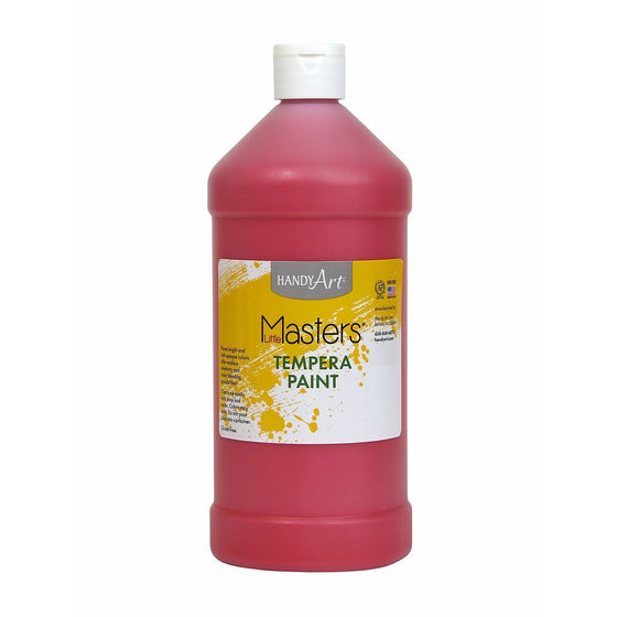 Handy Art Little Masters Tempera Paint 32 ounce, Red