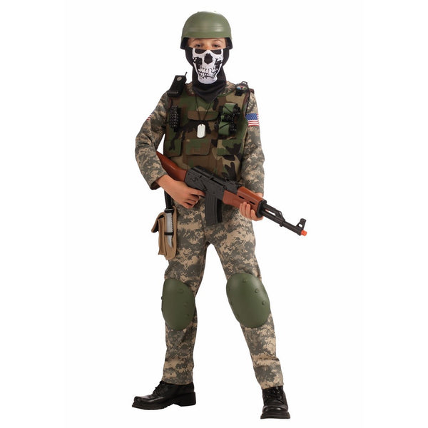 Rubie's Camo Trooper Value Costume, Child's Medium