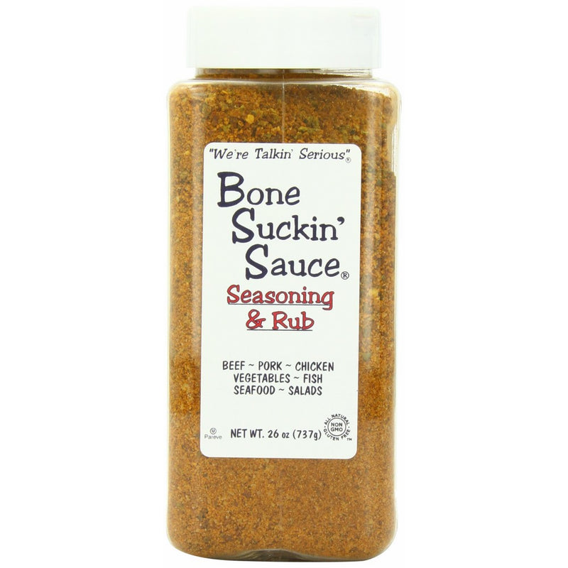 Bone Suckin' Sauce Bone Suckin' Original Seasoning and Rub, 26 Ounce