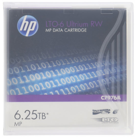 HP HEWC7976A LTO-6 Ultrium 6.25TB MP RW Data Cartridge