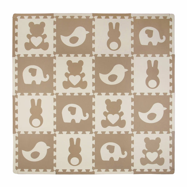 Tadpoles Playmat Set, Teddy and Friends Brown