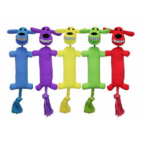 Multipet LOOFA LAUNCHER 12 INCH DOG TOY, (Colors May Vary)