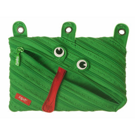 ZIPIT Animals 3-Ring Pencil Case, Frog