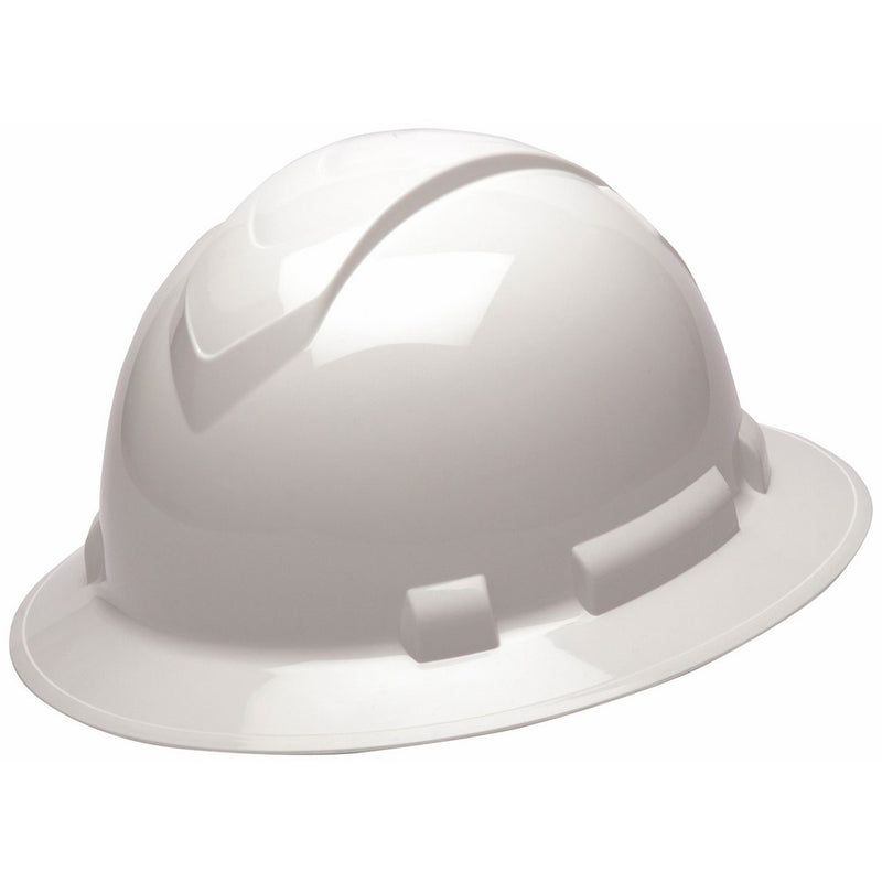 Ridgeline Full Brim 4 Pt Ratchet Suspension Hard Hat