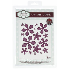 Sue Wilson CED1445 Not Applicable Die - Orange Blossom - Complete Petals