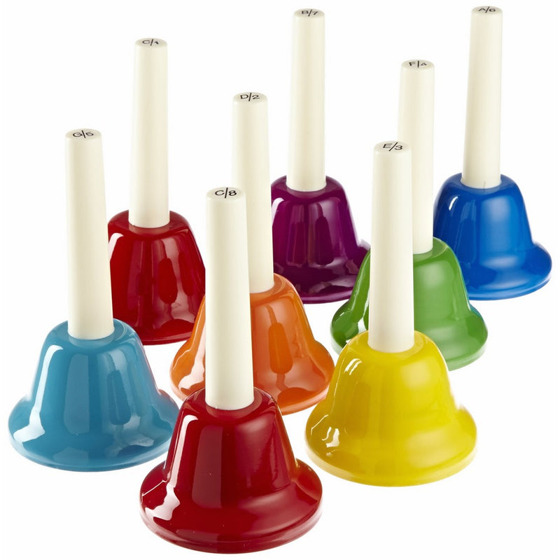 Rhythm Band 8-Note Handbell Set